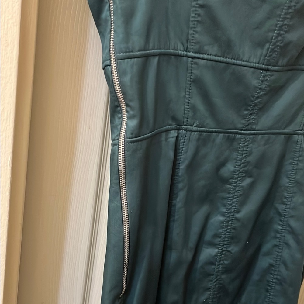 Zara Green Strapless Sheath Cocktail Dress - Picture 8 of 9